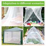 39x10Ft Mosquito Netting Garden Mesh Netting, Bug Insect Mosquito Fly Bird Net, Animals Barrier Protection Net, White 3x12 m
