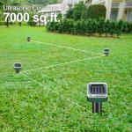 Mole Repellent for Lawns 8 Pack, Solar Powered Mole Repeller Ultrasonic Gopher Deterrent, Outdoor Waterproof Vole Vibration Stakes,Sonic Spike for Rodent Groundhog Snake Chipmunk