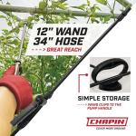 Chapin 20002 Made in USA 2 -Gallon Lawn and Garden Pump Pressured Sprayer, for Spraying Plants, Garden Watering, Lawns, Weeds and Pests, Translucent White