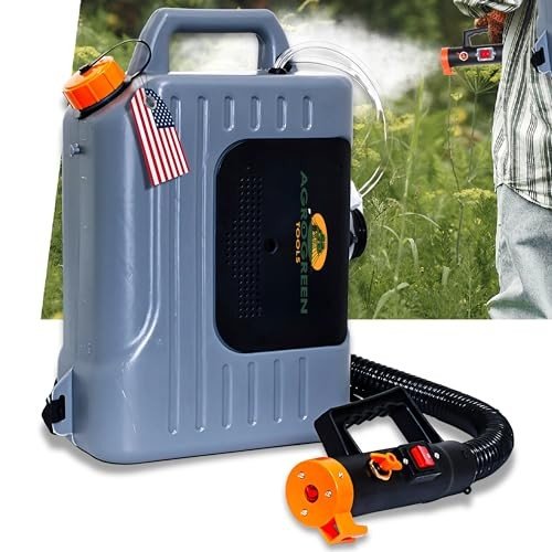 Electric ULV 10L backpack fogger with 1400W motor and lumbar support