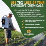 Electric ULV Fogger Machine 10L Backpack Fogger Sprayer- Disinfectant Fogger, Commercial Bug Sprayer, Mosquito, Disinfecting Mold, Insecticide fogger for Indoor Outdoor Garden Home, Hotels