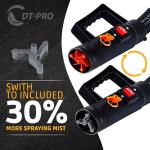 Electric ULV Fogger Machine 10L Backpack Fogger Sprayer- Disinfectant Fogger, Commercial Bug Sprayer, Mosquito, Disinfecting Mold, Insecticide fogger for Indoor Outdoor Garden Home, Hotels