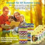 Mosquito Repellent Bracelets, 30 Pack PU Leather Braid Natural Bug Insect Repellent Wristbands for Kids Adult Outdoor Camping Fishing Traveling