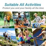 Mosquito Repellent Bracelets, 30 Pack PU Leather Braid Natural Bug Insect Repellent Wristbands for Kids Adult Outdoor Camping Fishing Traveling