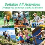 Mosquito Repellent Bracelets, 21 Pack Individually Wrapped Waterproof Insect Bug Repellent Wristbands for Kids Adults Outdoor Camping Fishing Traveling