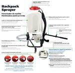 SOLO 425 4-Gallon Piston Backpack Sprayer, Wide Pressure Range up to 90 psi