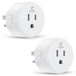 EIGHTREE Smart Plug, Smart Home WiFi Outlet Compatible with Alexa & Google Home, Smart Socket with Remote Control & Timer Function, 2.4GHz WiFi Only