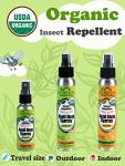 US Organic Organic Mosquito Repellent Anti Bug Outdoor Pump Sprays, 4 Ounces, Certified Organic, Proven Results by lab Testing, deet-Free