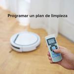 ILIFE V3s Pro Robot Vacuum Cleaner, Tangle-free Suction , Slim, Automatic Self-Charging Robotic Vacuum Cleaner, Daily Schedule Cleaning, Ideal For Pet Hair，Hard Floor and Low Pile Carpet,Pearl White