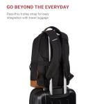 SwissGear 16 in Laptop Backpack Black Brown