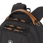 SwissGear 16 in Laptop Backpack Black Brown