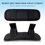 SOGOYFLA Removable Breathable Strap Pad Black