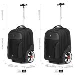 GOTECH 17 in Waterproof Wheeled Laptop Backpack