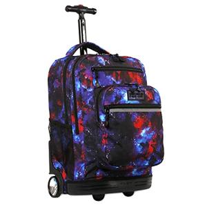 J World NY 20 in Sundance Rolling Backpack Galaxy