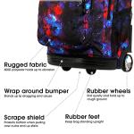 J World NY 20 in Sundance Rolling Backpack Galaxy