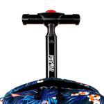 J World NY 18 in Sunrise Kids Rolling Backpack Flamingo