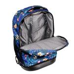 J World NY 18 in Sunrise Kids Rolling Backpack Flamingo