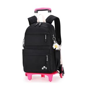 17 in Wheeled Waterproof Laptop Backpack Blue