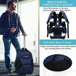 Meetbelify Girls Rolling Backpack Cute