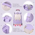 AUROTIER 17 in Tactical Wheeled Laptop Backpack Green