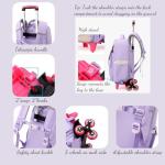 AUROTIER 17 in Tactical Wheeled Laptop Backpack Green