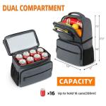 MATEIN 17 in Insulated Lunch Laptop Backpack