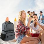 MATEIN 17 in Insulated Lunch Laptop Backpack