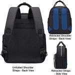MATEIN 17 in Insulated Travel Laptop Backpack Blue