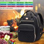 MATEIN 17 in Insulated Travel Laptop Backpack Blue