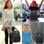 MATEIN 17 in Insulated Travel Laptop Backpack Blue