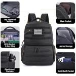 YAMTION 17.3 in Insulated Lunch Laptop Backpack USB