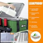 BERTASCHE 15.6 in Insulated Lunch Laptop Backpack Vintage