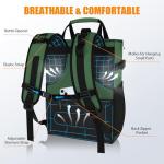 BERTASCHE 15.6 in Insulated Lunch Laptop Backpack Vintage