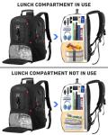 Tactical Meal Prep Insulated Lunch Backpack Molle