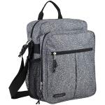 Eastsport Crossbody Purse Gray Static Dot