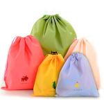 BINGONE Waterproof PE Drawstring Bags 5‑Pack