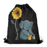 Upetstory Elephant Drawstring Gym Bag Outdoor