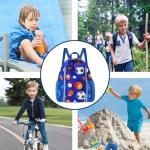 WAWSAM Kids Drawstring Bag with Pockets