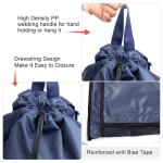 BeeGreen Mesh Drawstring Backpack Teal