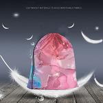 Beabes Marble Drawstring Backpack Marbling Design