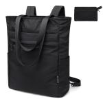 GOLF SUPAGS Foldaway Convertible Tote Backpack Black