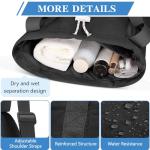 ROSECER Gym Drawstring Backpack with Wet Pocket