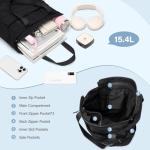 GOLF SUPAGS Foldaway Convertible Tote Backpack Black