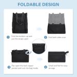 GOLF SUPAGS Foldaway Convertible Tote Backpack Black