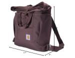 Carhartt Rain Defender Convertible Tote Backpack Wine