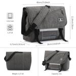 OIWAS 15.6in Messenger Crossbody Satchel Bag