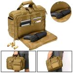 Stypos 14in Tactical Messenger Laptop Bag Khaki