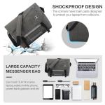 OIWAS 15.6in Messenger Crossbody Satchel Bag