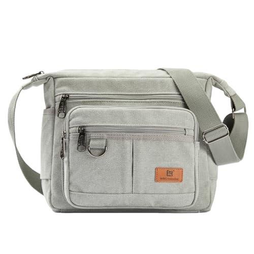 Anti-Theft crossbody bag with built-in RFID wallet