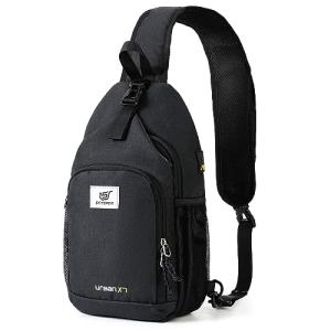 SKYSPER RFID Sling Backpack Black